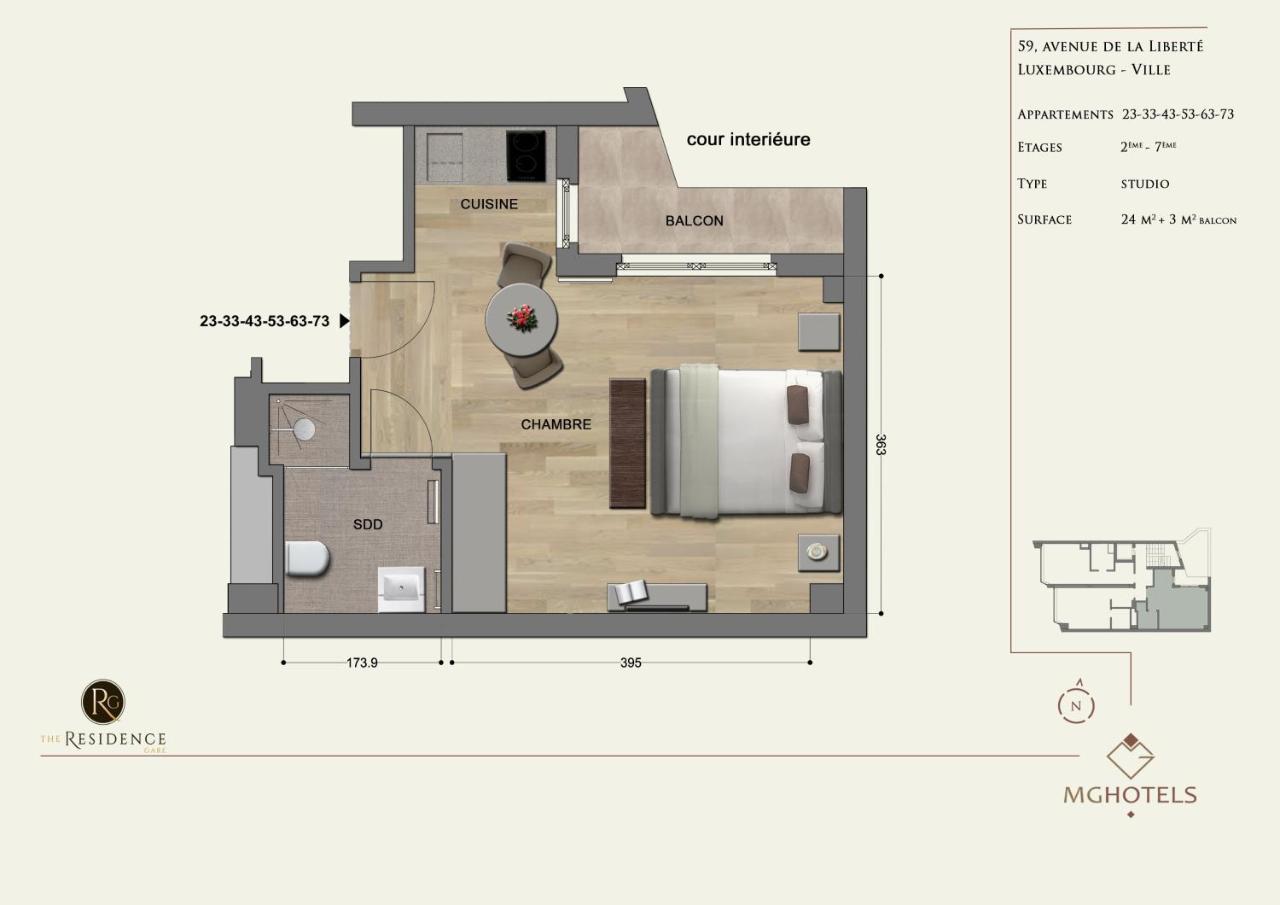 Aparthotel The Gare 3*